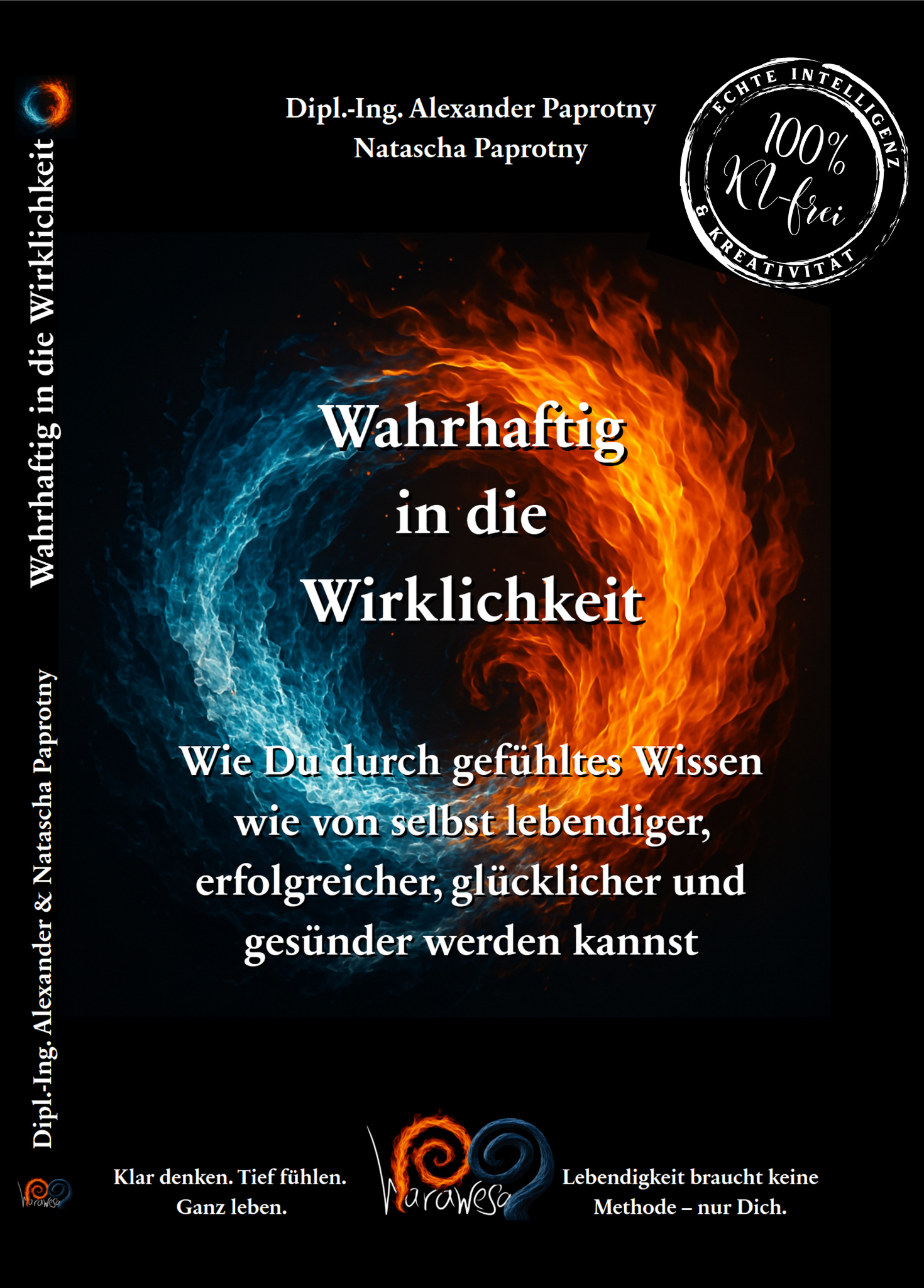 Cover Wahrhaftig in die WirklichkeitKI-FREI